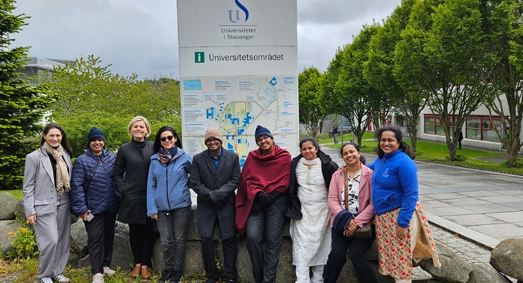 Academic Visit to the University of Stavanger, Norway by Faculty of MCON, Manipal and Staff Nurses from Kasturba Hospital, Manipal.